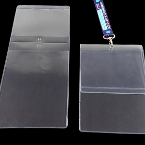 Porta badge ripiegabile personalizzabile