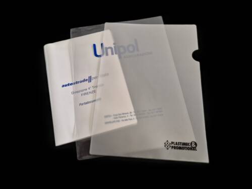 buste porta documenti in pvc personalizzate