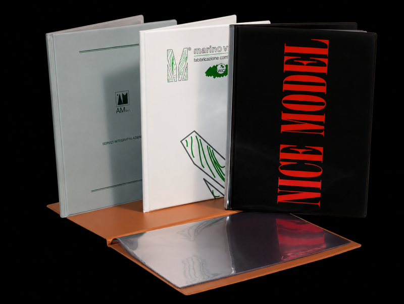 cartelle con buste interne personalizzate